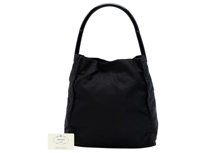 Prada Black Tessuto Tote Schwarz - Ansicht 7