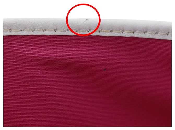 Céline Borsa Boogie in tela bianca con stampa botanica Celine Bianco - vista 21