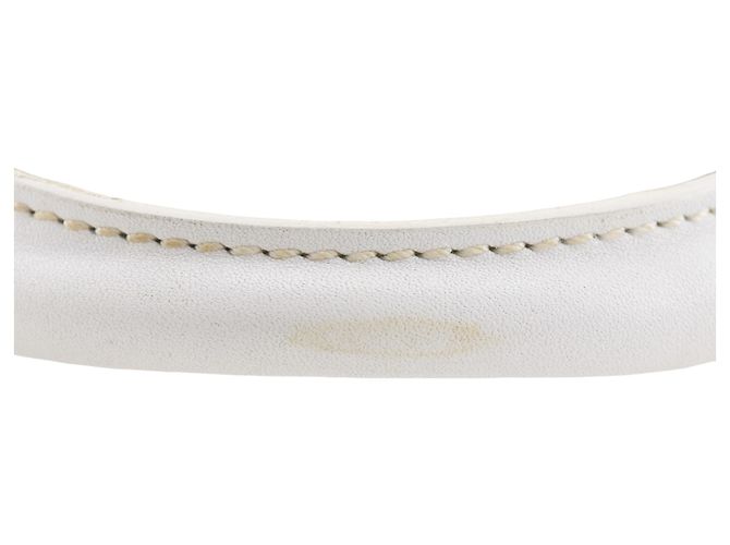 Céline Borsa Boogie in tela bianca con stampa botanica Celine Bianco - vista 9