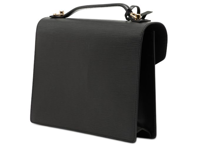 Louis Vuitton Black Epi Monceau 28 Negro - vista 2