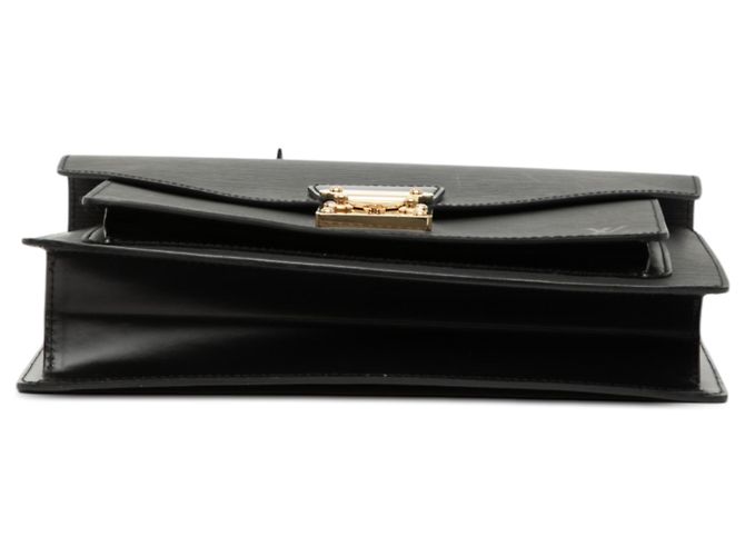 Louis Vuitton Black Epi Monceau 28 Negro - vista 3