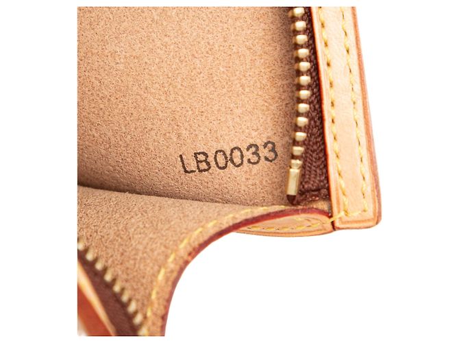 Louis Vuitton Borsa Cabas Monogram Marrone Ambre PM - vista 8