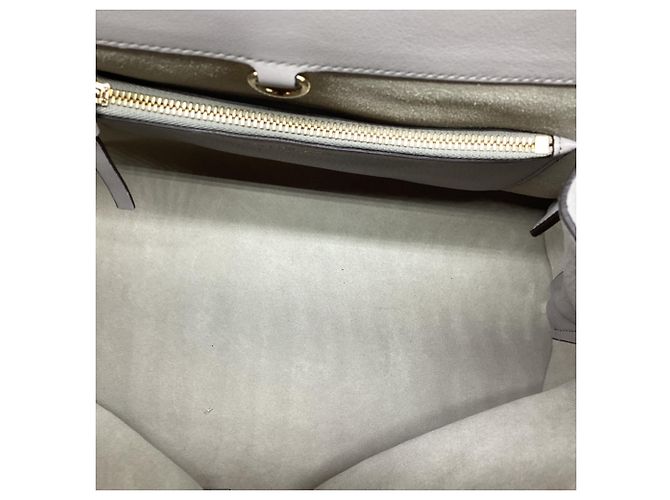 Borsa a mano Jet Set Salvatore Ferragamo in pelle grigia - vista 12