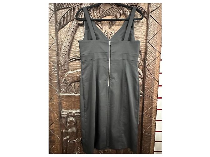 Eva Kayan schwarzes Trägerkleid - Ansicht 2