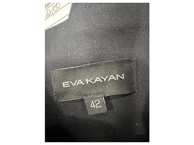 Eva Kayan schwarzes Trägerkleid - Ansicht 4