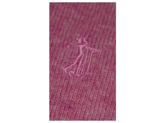 Autre Marque Jeckerson Herren Wollpullover 100% Wolle - Rosa Pink - Ansicht 7
