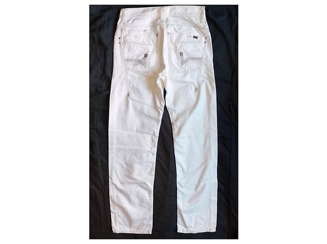 Jeans blancos Dolce & Gabbana Power pierna recta - vista 5
