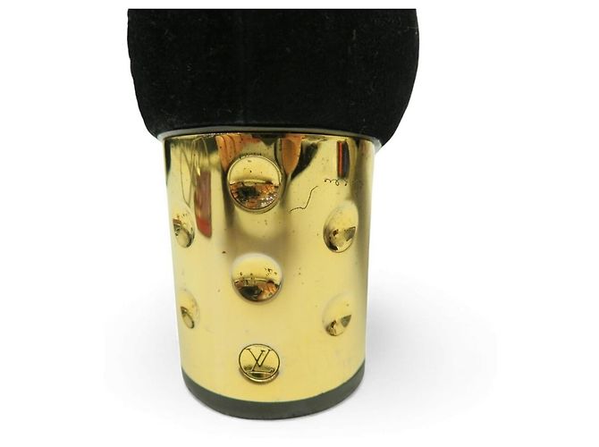 Louis Vuitton Talons Dorés Botas Over-the-Knee Negro - vista 7
