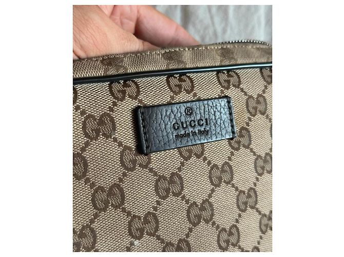 Marsupio Gucci GG Supreme Beige Marrone - vista 2
