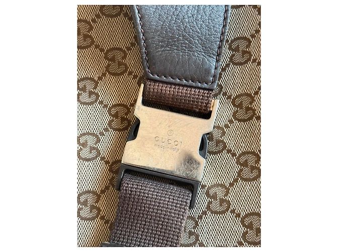 Marsupio Gucci GG Supreme Beige Marrone - vista 4
