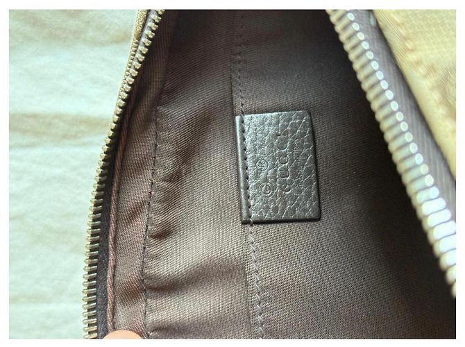 Marsupio Gucci GG Supreme Beige Marrone - vista 5
