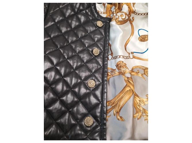 Jaqueta Zilli Couture Pele de Cordeiro e Cashmere - vista 3