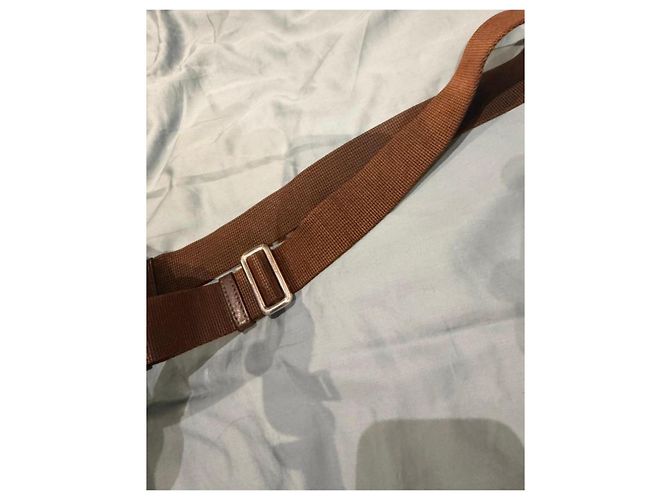 Marsupio Gucci GG Supreme Monogram marrone e beige - vista 9