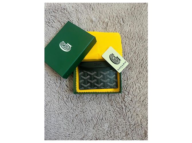 Goyard Anjou Noir Kartenetui Schwarz Monogramm - Ansicht 10