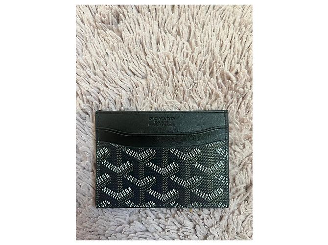 Goyard Anjou Noir Kartenetui Schwarz Monogramm - Ansicht 2