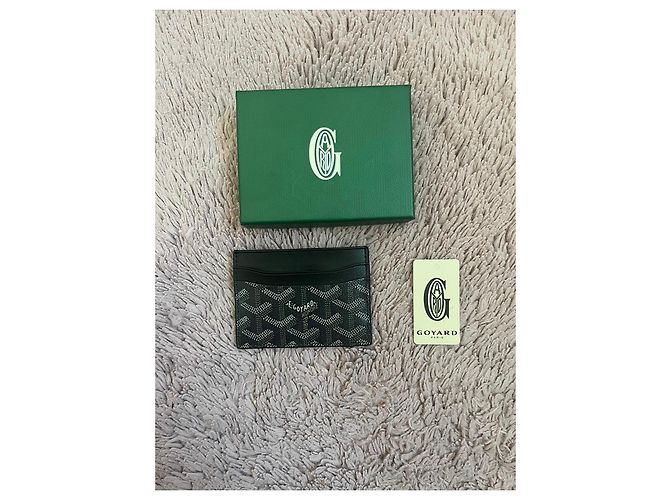 Goyard Anjou Noir Kartenetui Schwarz Monogramm - Ansicht 3