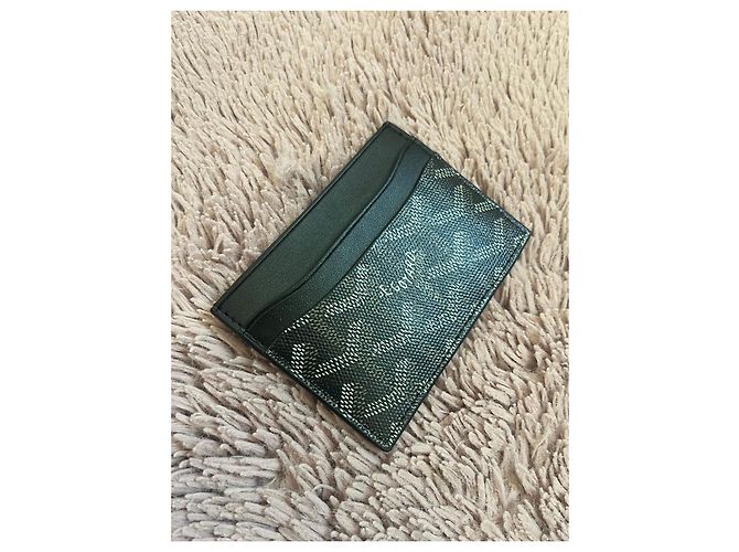 Goyard Anjou Noir Kartenetui Schwarz Monogramm - Ansicht 5