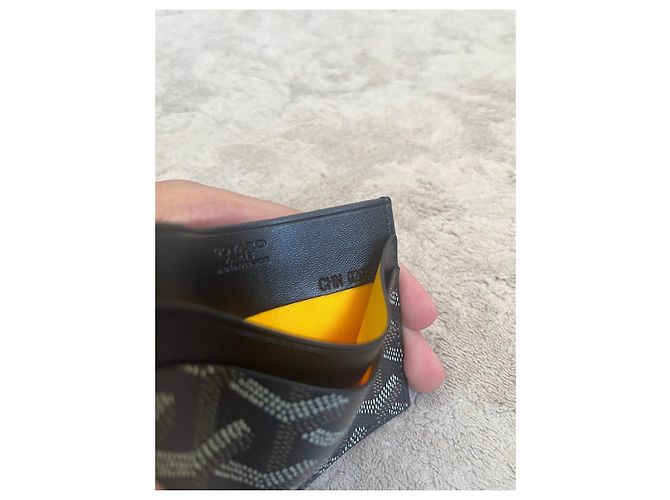 Goyard Anjou Noir Kartenetui Schwarz Monogramm - Ansicht 7