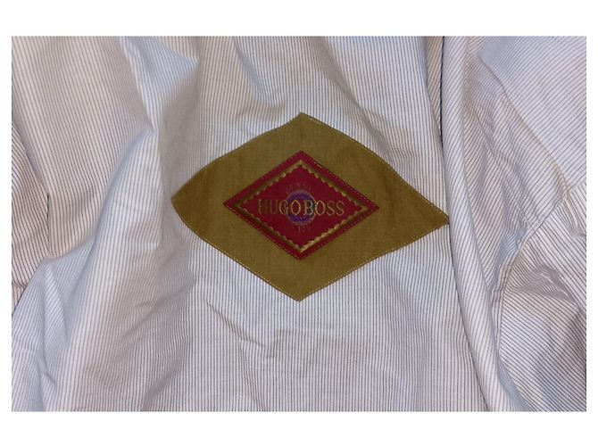 Hugo Boss Wallstreet Leinen Bomberjacke - Khaki - Ansicht 3