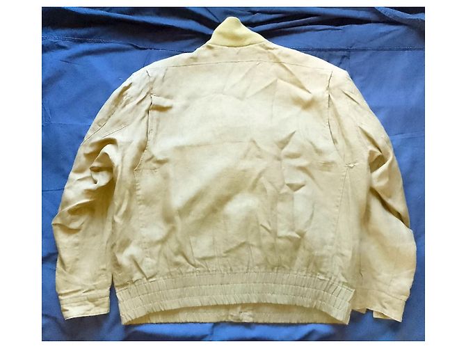 Hugo Boss Wallstreet Leinen Bomberjacke - Khaki - Ansicht 9
