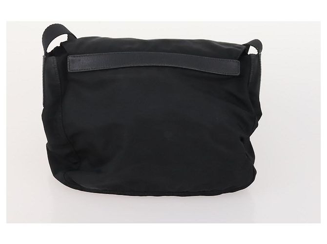 Borsa PRADA Nylon 4 Set Nero Argento Verde Auth 178840 - vista 21
