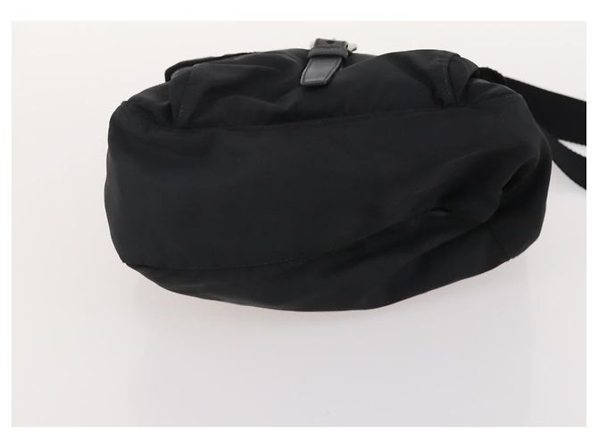 Borsa PRADA Nylon 4 Set Nero Argento Verde Auth 178840 - vista 24