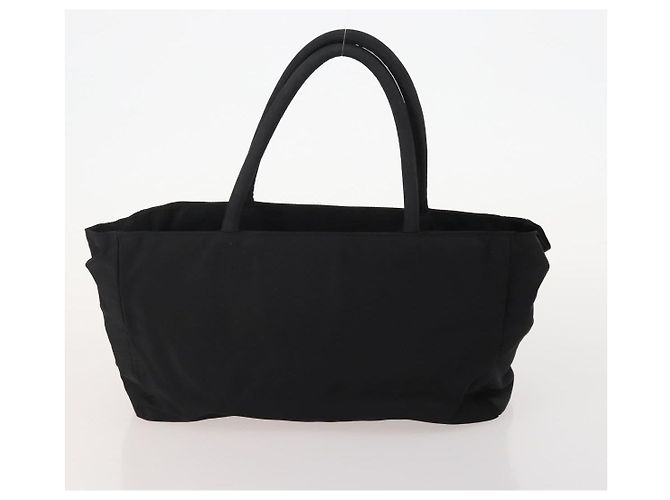 Borsa PRADA Nylon 4 Set Nero Argento Verde Auth 178840 - vista 9