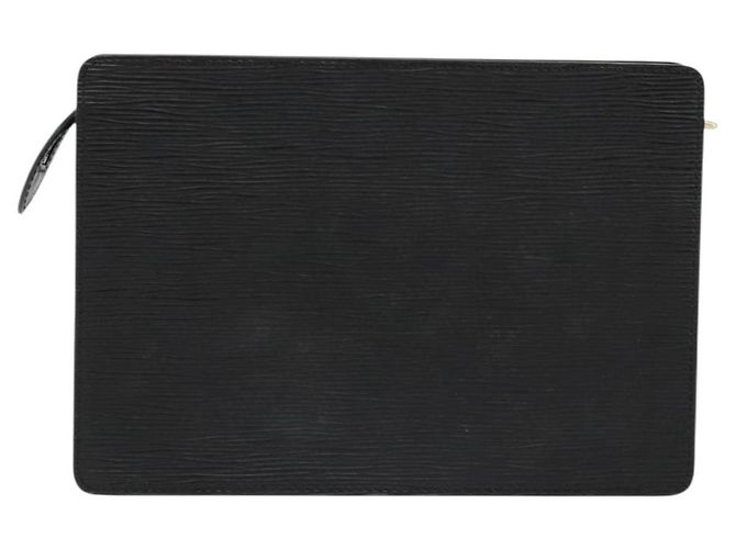 LOUIS VUITTON Epi Pochette Homme Clutch Nero M52522 LV Auth ep14507 - vista 2