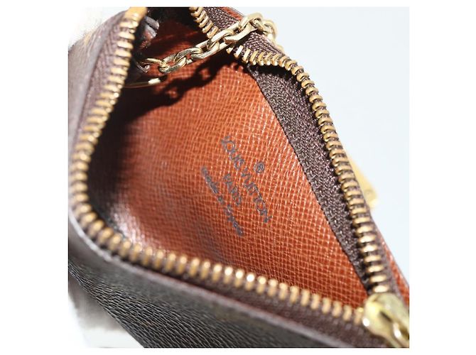 LOUIS VUITTON Monogram Pochette Cles Monedero M62650 LV Auth 178389A Monograma - vista 10