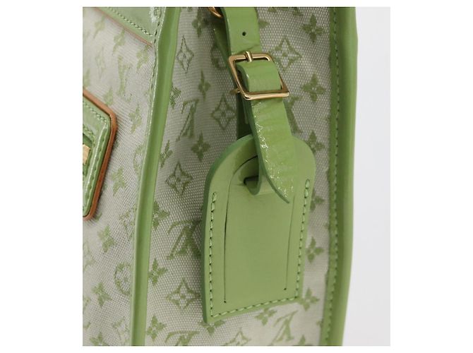 LOUIS VUITTON Monogram Mini Sac Catline Bag Almond Green M92931 LV Auth 179578V - vista 17
