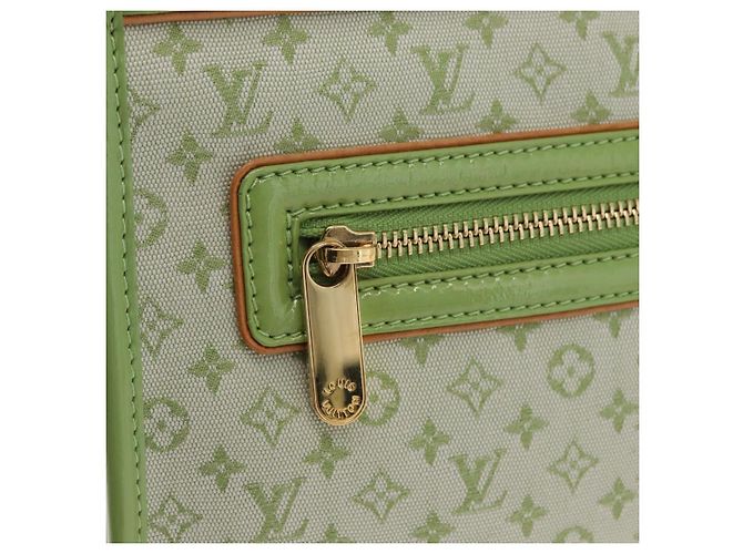 LOUIS VUITTON Monogram Mini Sac Catline Bag Almond Green M92931 LV Auth 179578V - vista 18