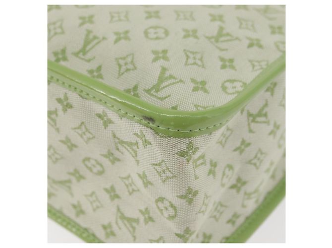 LOUIS VUITTON Monogram Mini Sac Catline Bag Almond Green M92931 LV Auth 179578V - vista 9