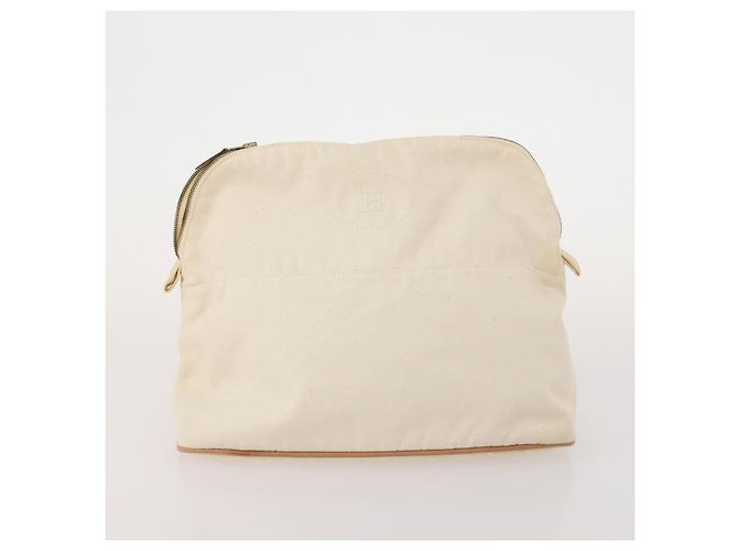 Hermès Borsa Fourre Tout HERMES Canvas 4 Set Bordeaux White pink Auth bs34897 Rosa Bianco Bordò - vista 8