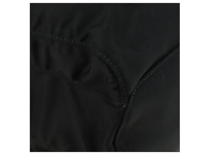 Zaino PRADA Robot Nylon Nero Argento Auth 176514SAV - vista 16