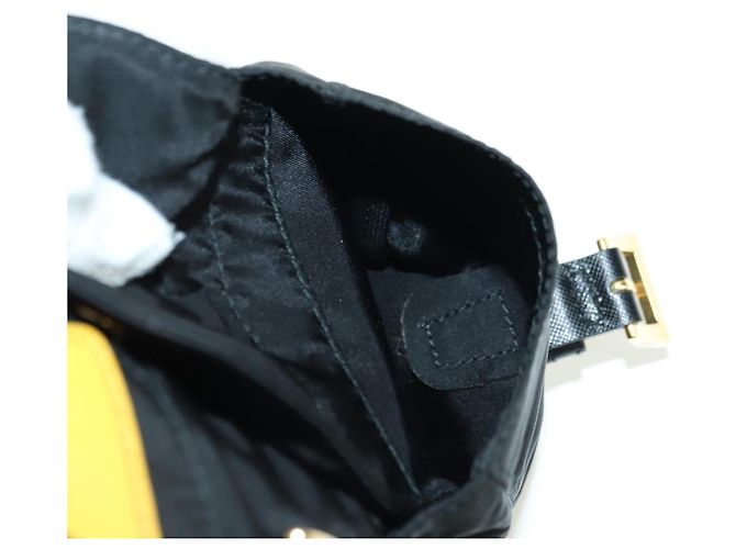 Zaino PRADA Robot Nylon Nero Argento Auth 176514SAV - vista 22