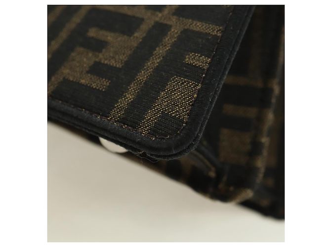 FENDI x FRGMT x POKMON Zucca Peek A Boo Dratini Bag 2way Brown Auth 167302SM Marrone Nero - vista 19