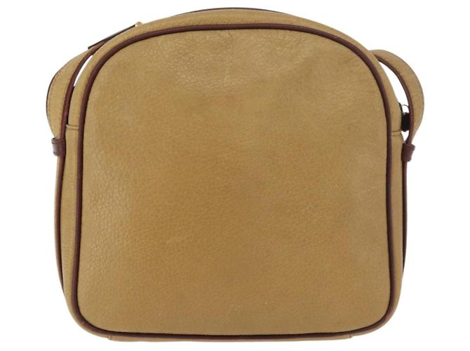 Borsa a Spalla CARTIER in Pelle Beige Oro Auth hk3696A D'oro - vista 2