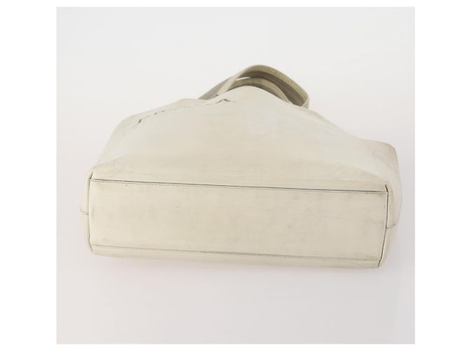 PRADA Schultertasche Canvas Nylon Leder 3er Set Braun Weiß Authentisch bs34891 - Ansicht 7