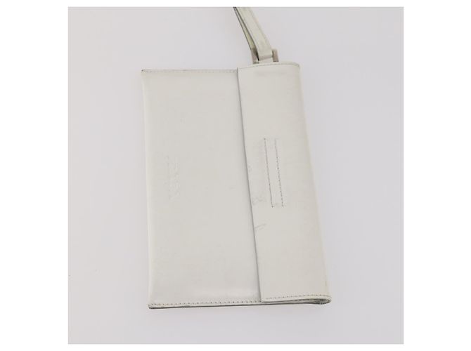 PRADA Schultertasche Canvas Nylon Leder 3er Set Braun Weiß Authentisch bs34891 - Ansicht 9