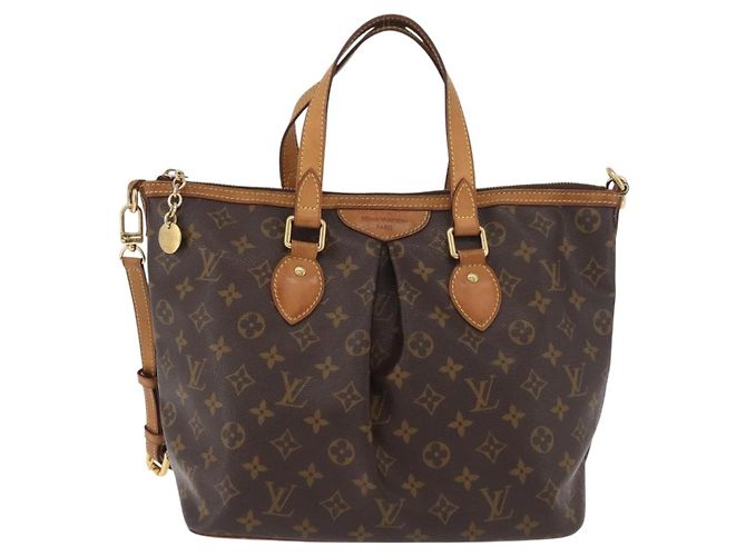 Borsa Tote LOUIS VUITTON Monogram Palermo PM M40145 LV Auth ep14576A Monogramma - vista 13