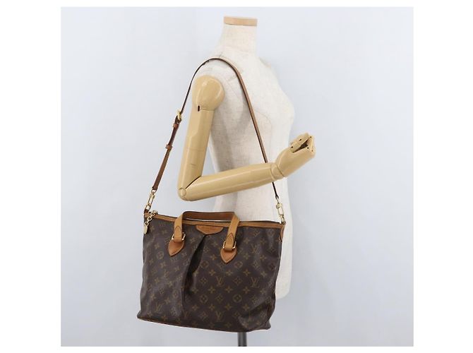Borsa Tote LOUIS VUITTON Monogram Palermo PM M40145 LV Auth ep14576A Monogramma - vista 24
