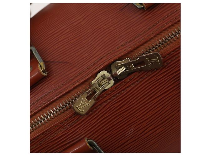 LOUIS VUITTON Epi Keepall 45 Boston Bag Marrone M42978 LV Auth bs34522 - vista 10