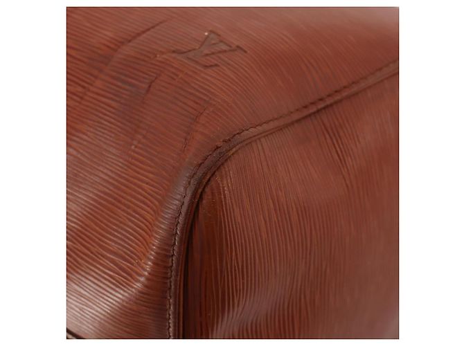 LOUIS VUITTON Epi Keepall 45 Boston Bag Marrone M42978 LV Auth bs34522 - vista 16