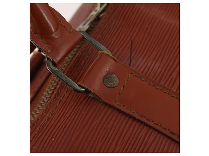 LOUIS VUITTON Epi Keepall 45 Boston Bag Marrone M42978 LV Auth bs34522 - vista 18