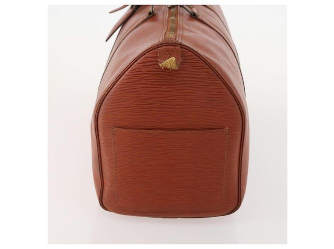 LOUIS VUITTON Epi Keepall 45 Boston Bag Marrone M42978 LV Auth bs34522 - vista 3