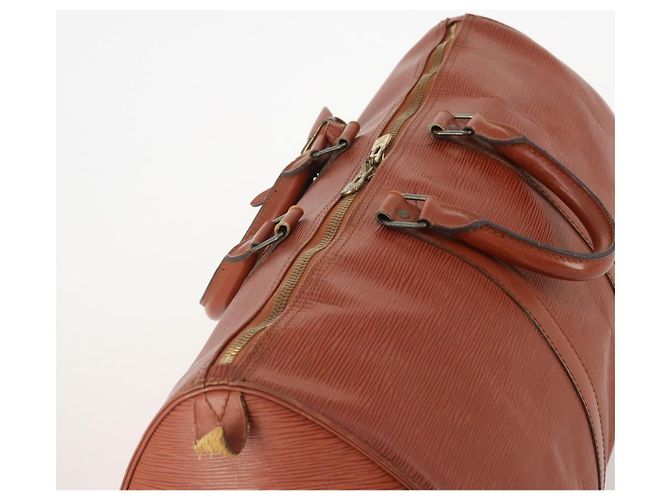 LOUIS VUITTON Epi Keepall 45 Boston Bag Marrone M42978 LV Auth bs34522 - vista 7