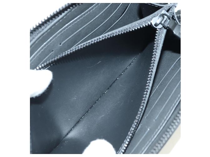 LOUIS VUITTON Empreinte Zippy Wallet Portafoglio Orizzontale Nero M11721 Auth 179337M - vista 10