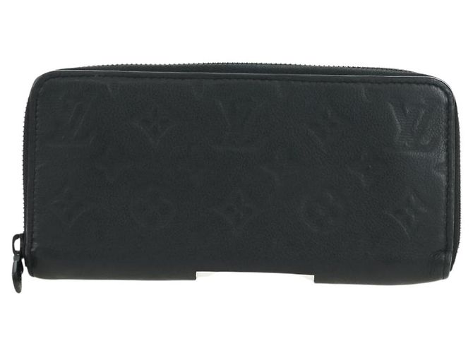 LOUIS VUITTON Empreinte Zippy Wallet Portafoglio Orizzontale Nero M11721 Auth 179337M - vista 13