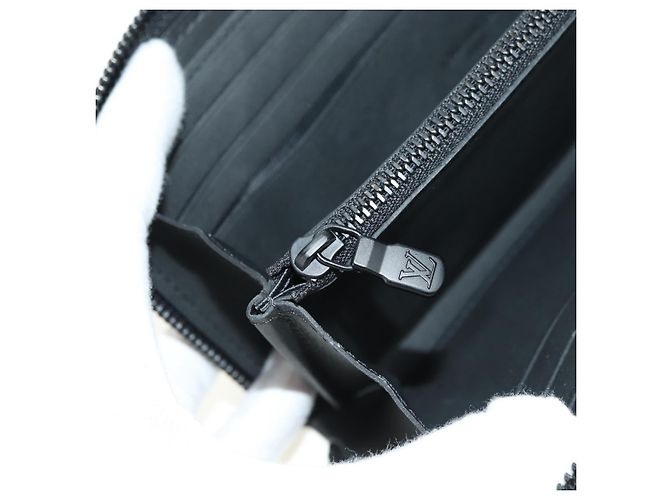 LOUIS VUITTON Empreinte Zippy Wallet Portafoglio Orizzontale Nero M11721 Auth 179337M - vista 20