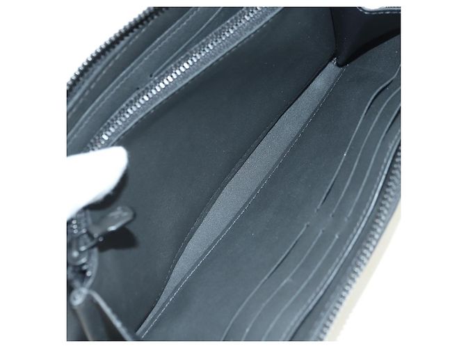 LOUIS VUITTON Empreinte Zippy Wallet Portafoglio Orizzontale Nero M11721 Auth 179337M - vista 21